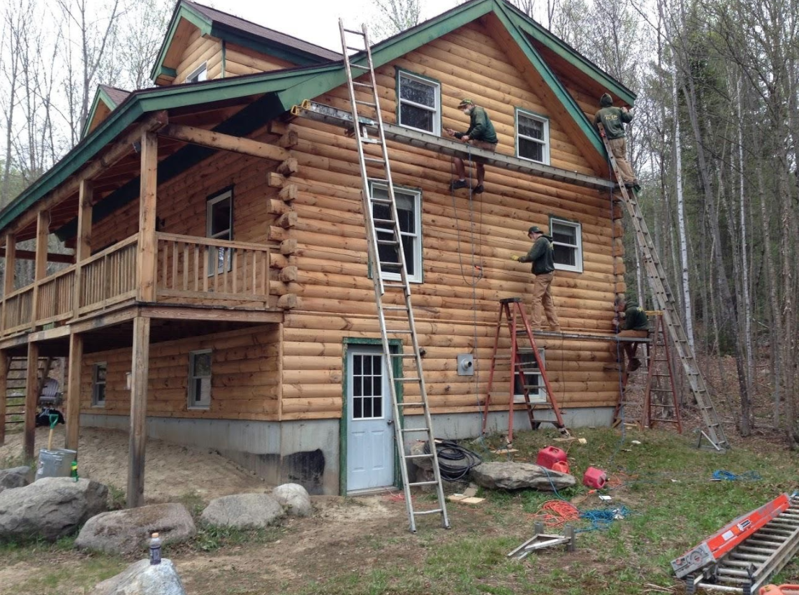 Sanding Log Home Rescue